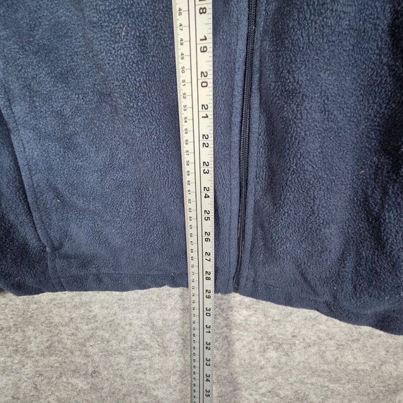 Columbia Men's Long Sleeve Zip Up Fleece Jacket Blue Size XL - Picture 4 of 9